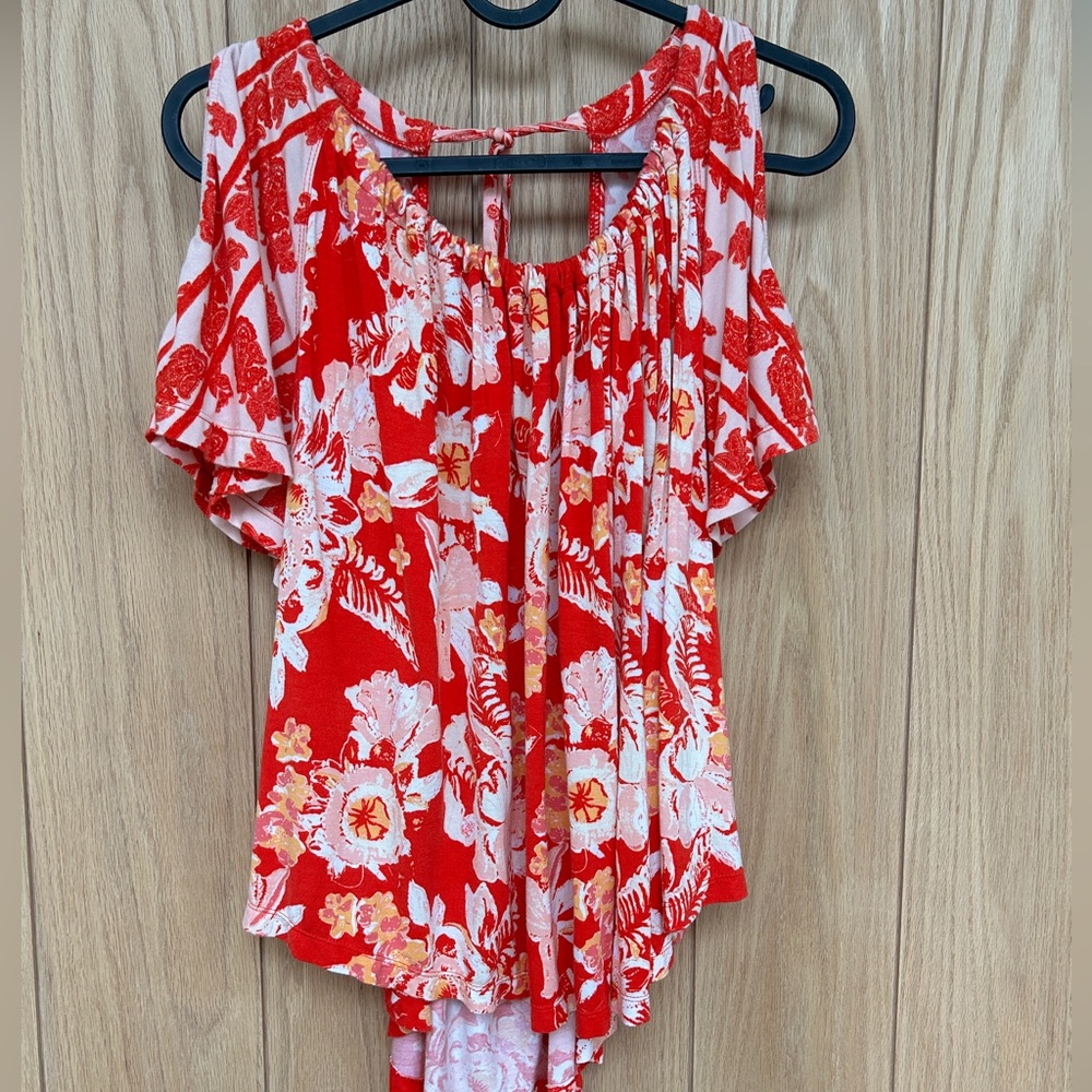 Free People Baja babe Flowy Top
